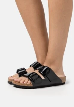Birkenstock Arizona Big Buckle - Slippers - Black