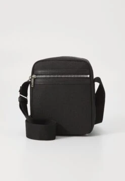 Calvin Klein CONTRAST REPORTER - Cross Body Bag - Black