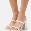 Raid Larisa - Heeled Mules - White