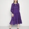 RIANI Day Dress - Black Violet