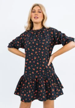 Clarissa - Day Dress - Black