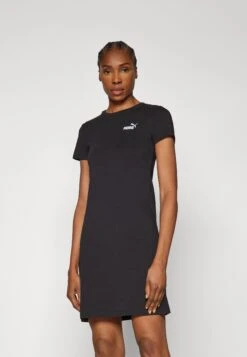 Puma SMALL LOGO SLIM DRESS - Jersey Dress - Black