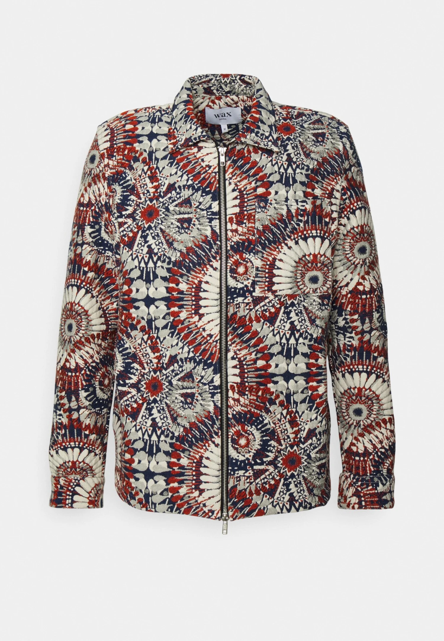 Chase Jacket Unisex - Light Jacket - Navy/Rust - Image 4