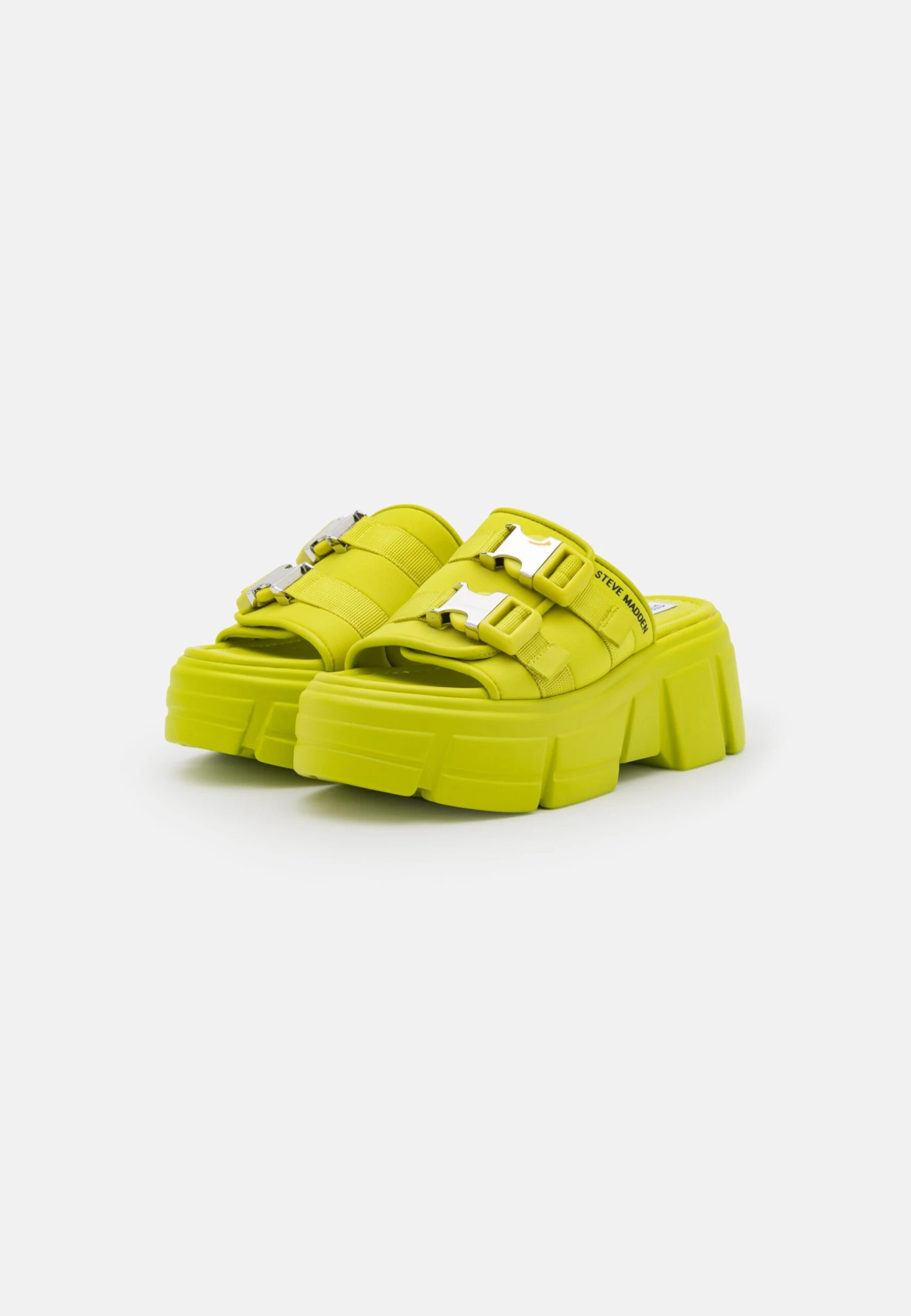 Steve Madden Activator - Heeled Mules - Citron - Image 3
