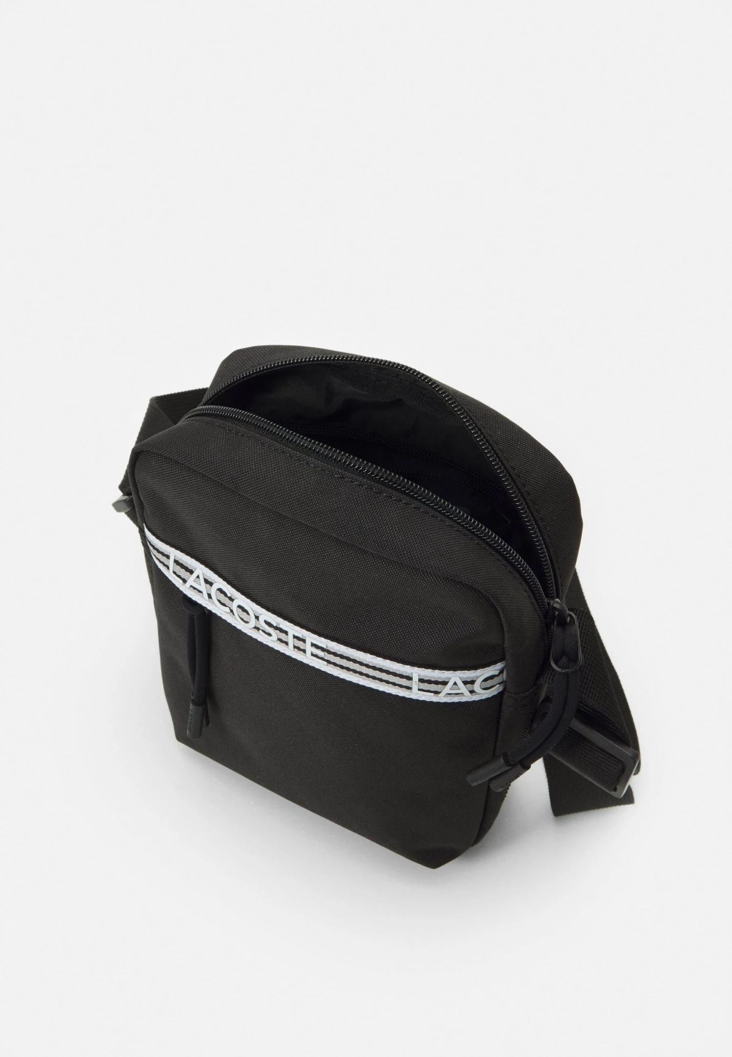 Lacoste Neocroc Seasonal Unisex - Across Body Bag - Noir Blanc - Image 3