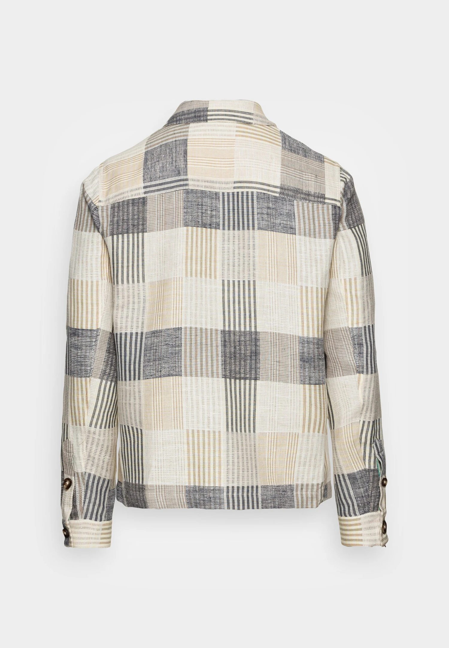 Scotch & Soda Check Overshirt - Summer Jacket - Blue - Image 2
