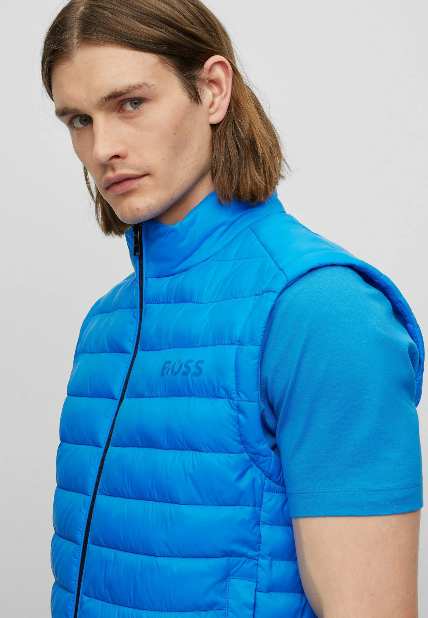 Boss Calano - Waistcoat - Blue Twelve - Image 4