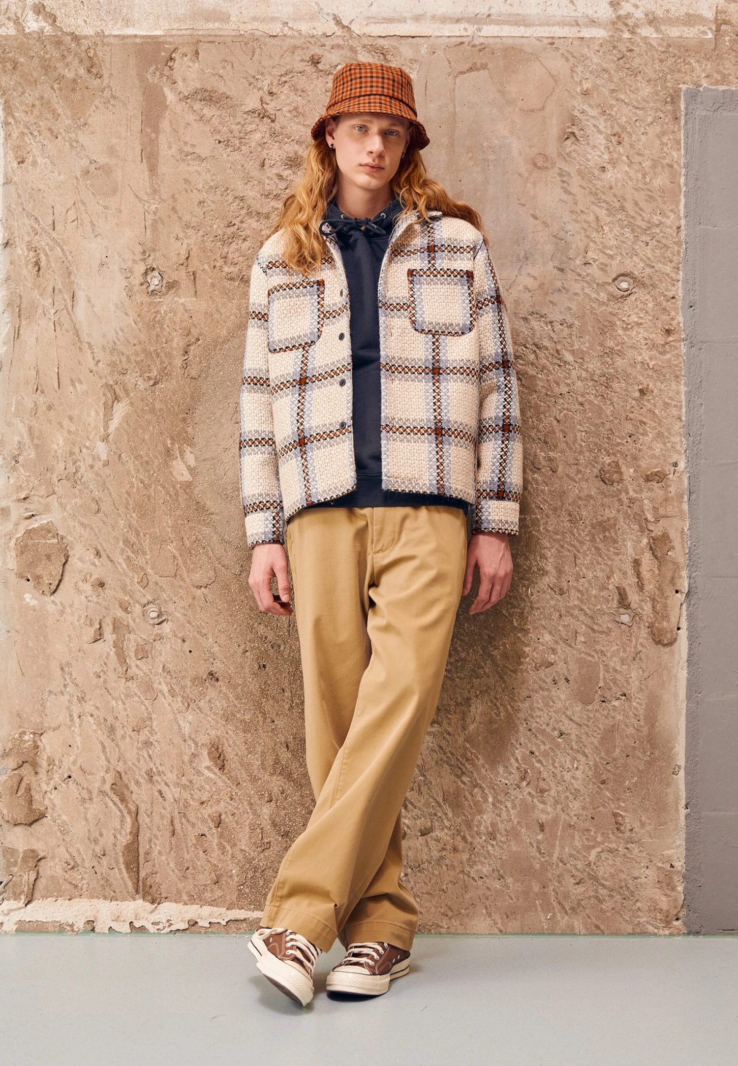 Obey Clothing District Shirt Jacket - Summer Jacket - Irish Cream - Image 2