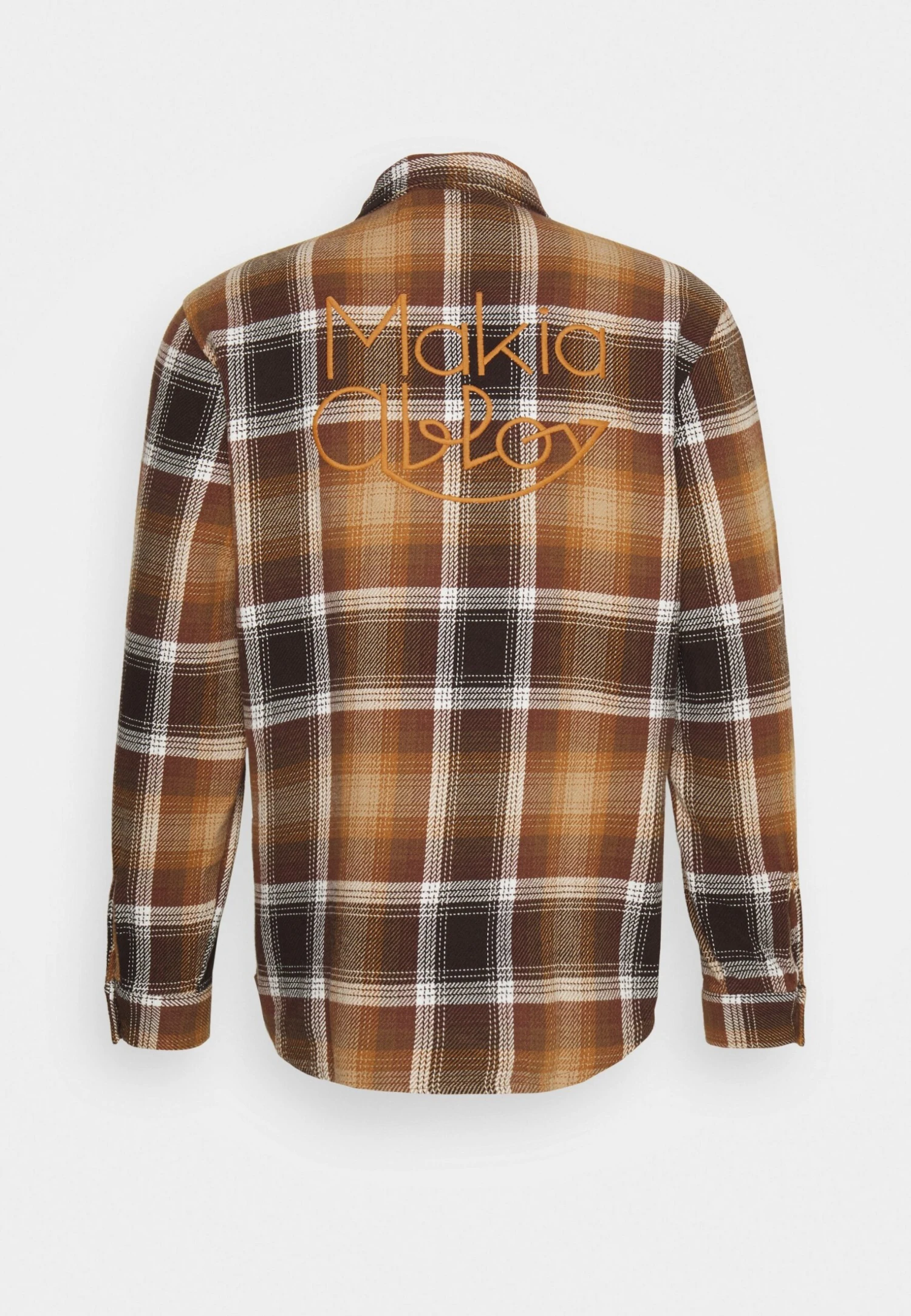 Makia Patent Overshirt - Light Jacket - Camel - Image 2