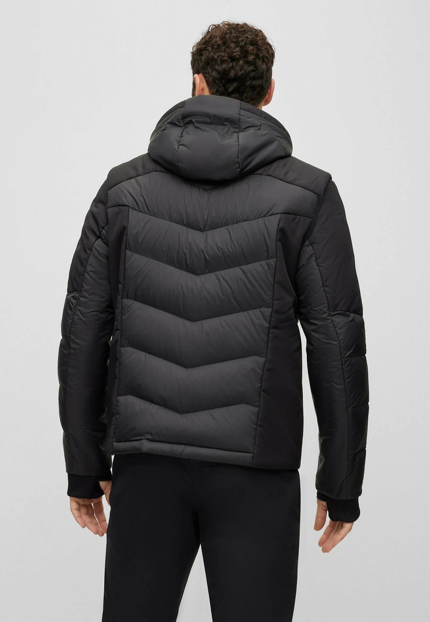 Boss Juniper - Down Jacket - Schwarz Eins - Image 3