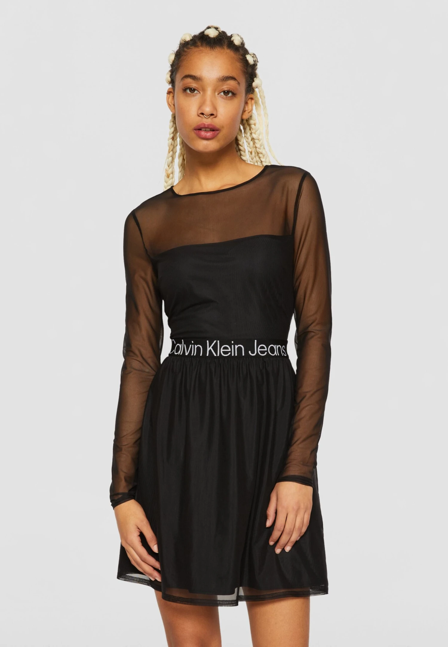 Calvin Klein Jeans Logo Dress - Day Dress