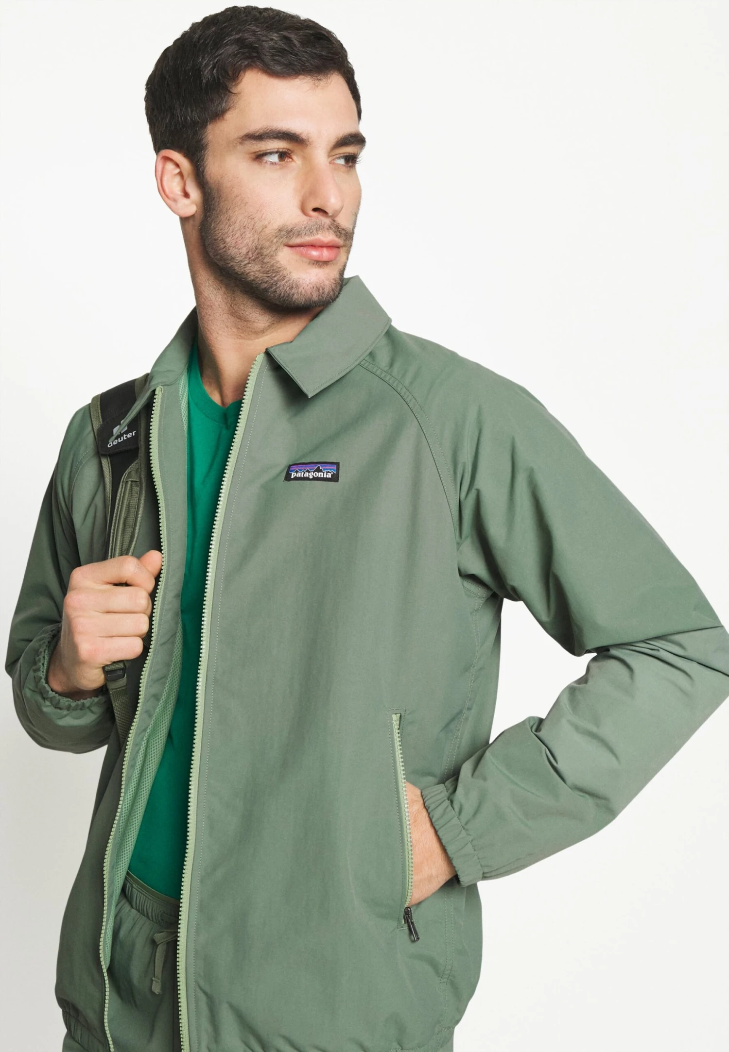 Patagonia Baggies - Outdoor Jacket - Hemlock Green - Image 4