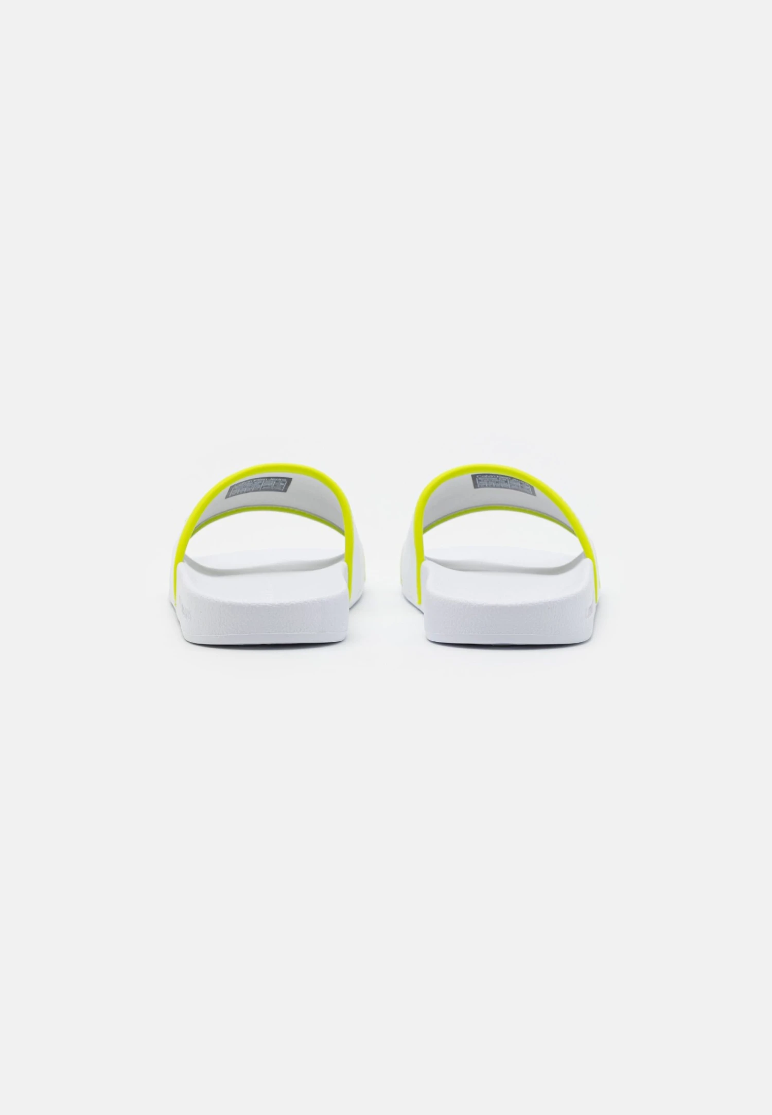 Calvin Klein Jeans Institutional Slide - Mules - White/Safety Yellow - Image 4