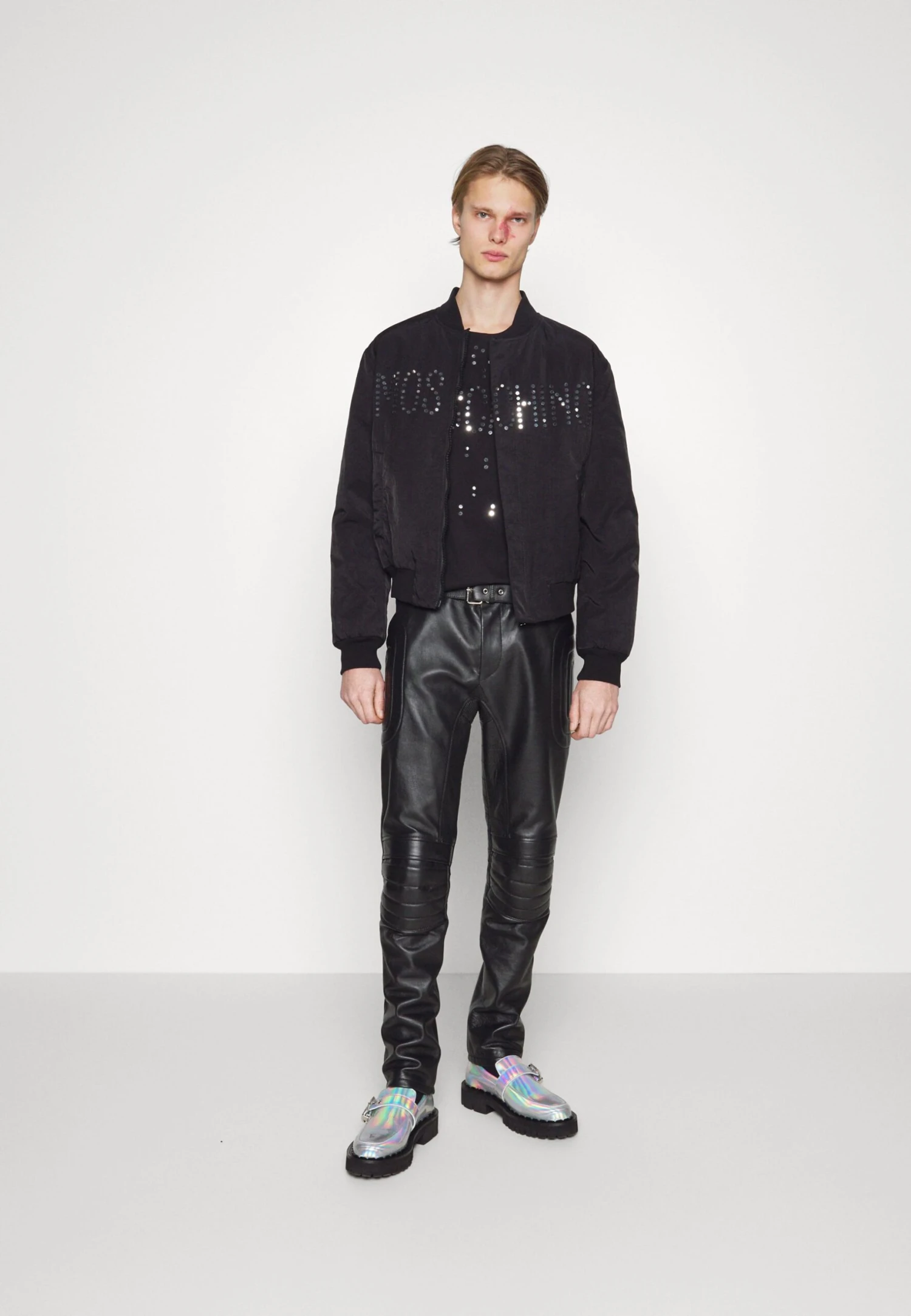 MOSCHINO Blouson - Bomber Jacket - Fantasy Black - Image 5