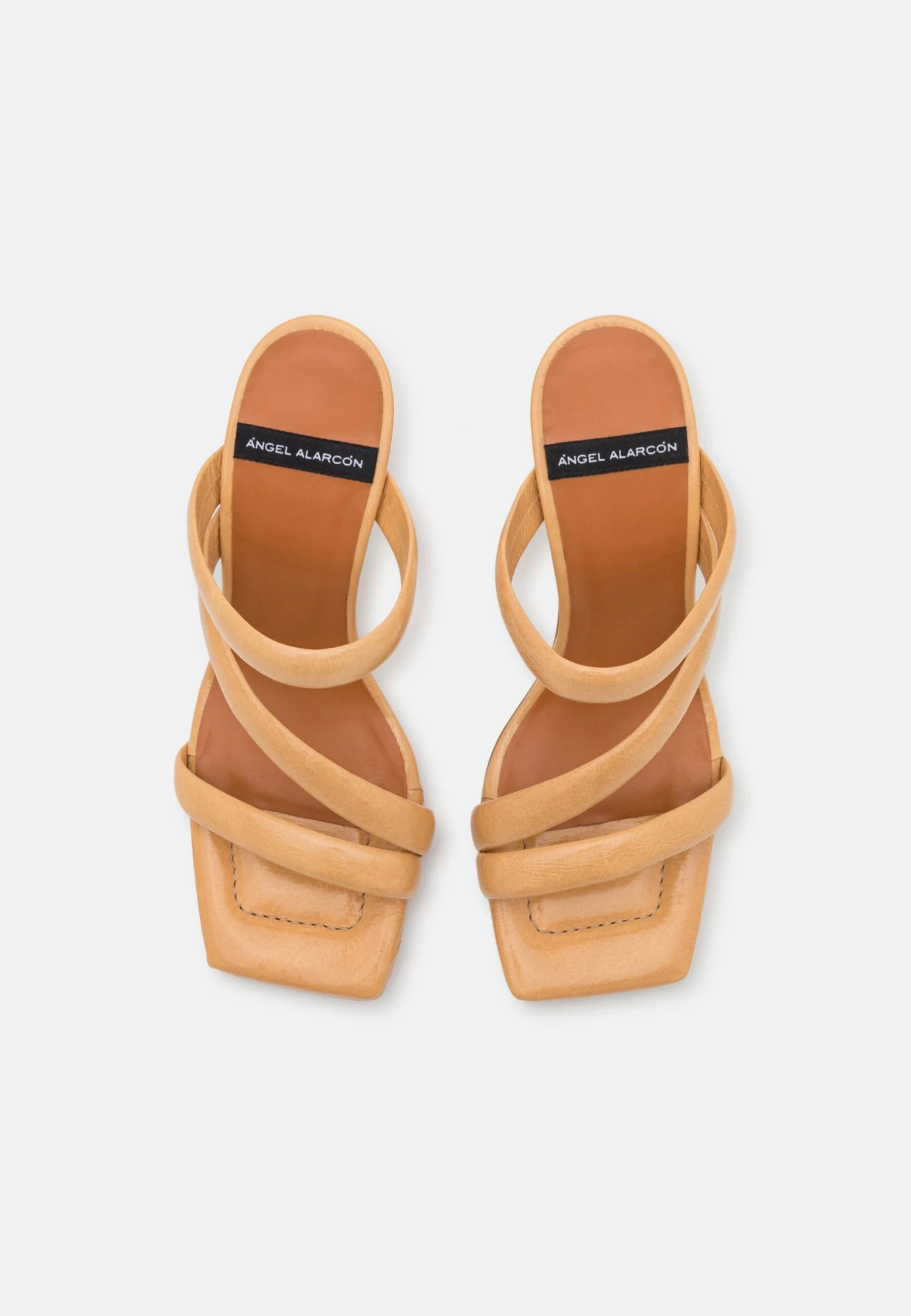 ANGEL ALARCON Heeled Mules - Desnuda - Image 6