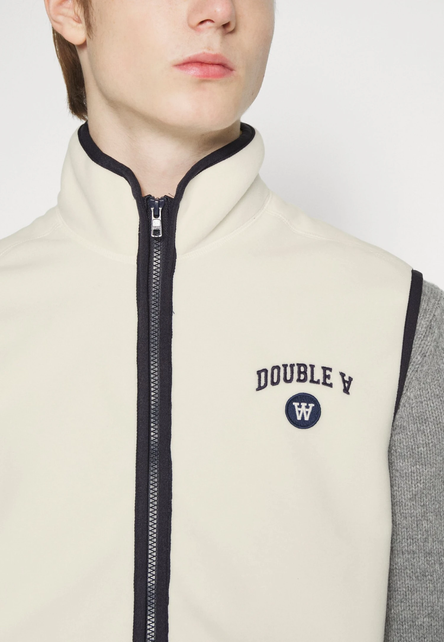 Wood Wood Waistcoat - Off White - Image 5