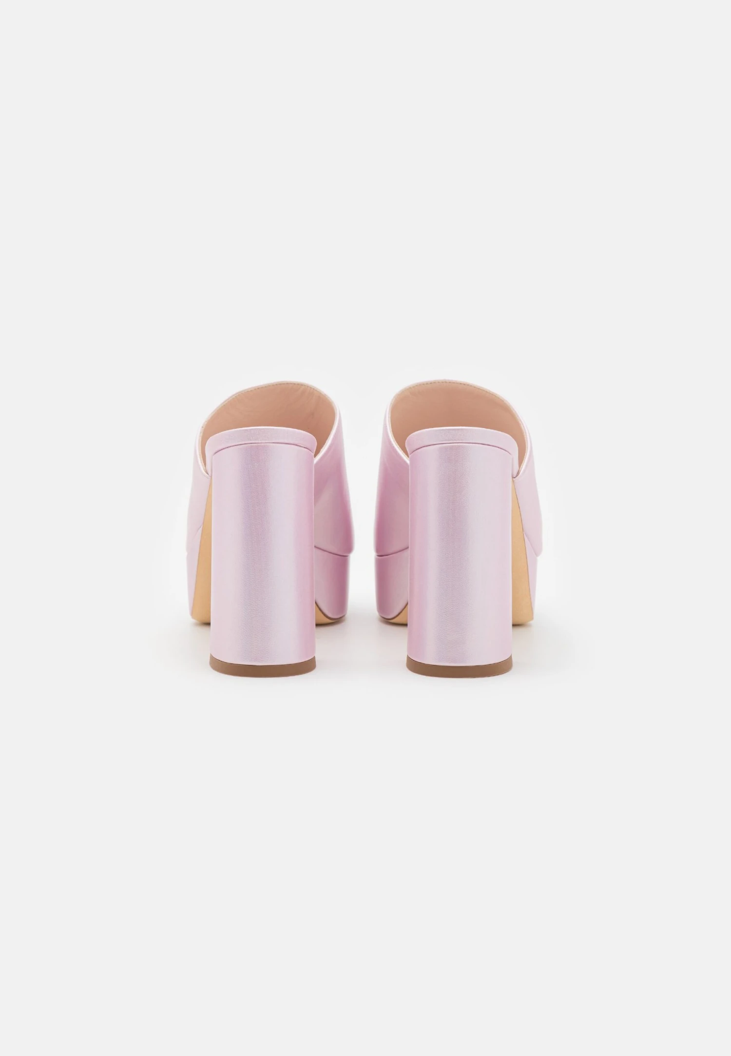 Anita - Heeled Mules - Pearl Rose - Image 4