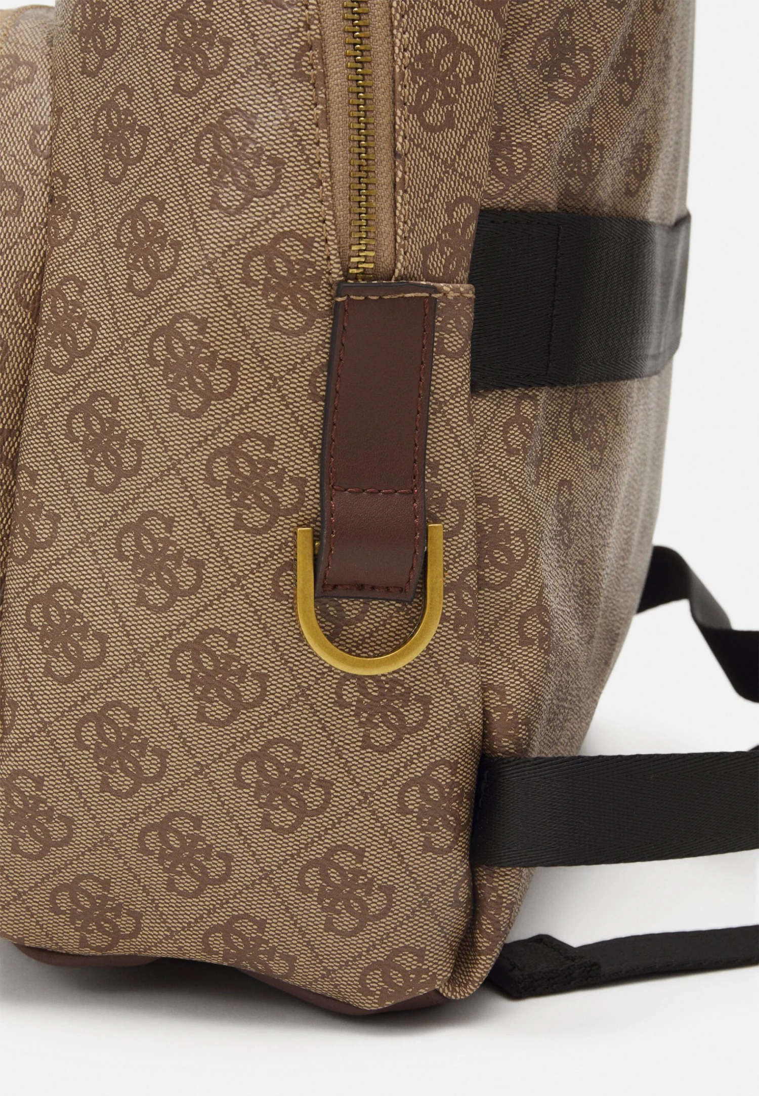 Guess Vezzola Smart Backpack Unisex - Rucksack - Beige/Brown - Image 5