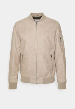 Jack & Jones Jjrocky Fs - Faux Leather Jacket - String