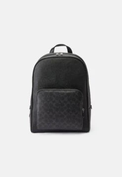Coach WADE BACKPACK IN SIGNATURE - Rucksack - Black/charcoal