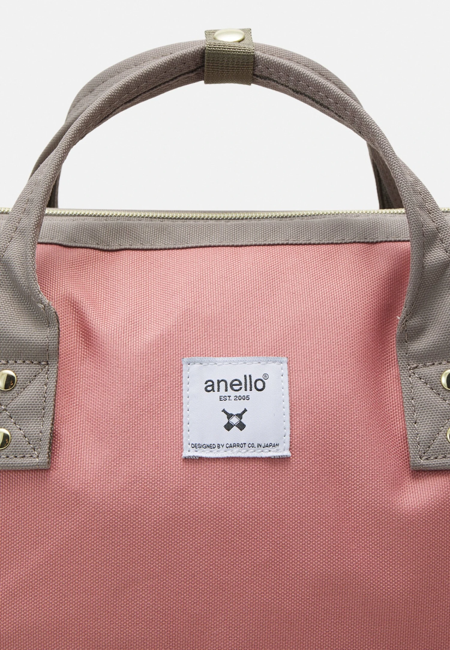 Kuchigane Backpack - Rucksack - Pink/Gre/Beige - Image 4