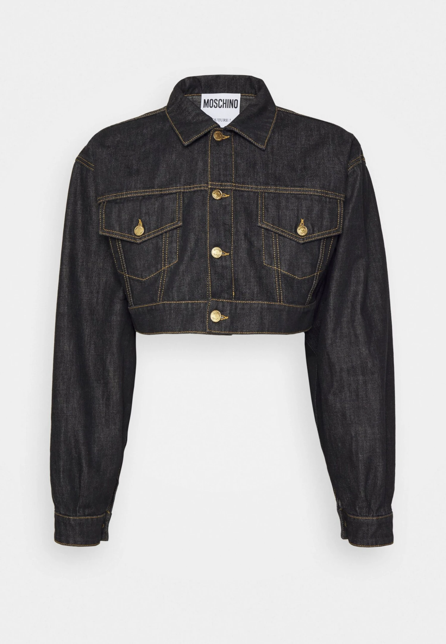 MOSCHINO Denim Jacket - Black - Image 7