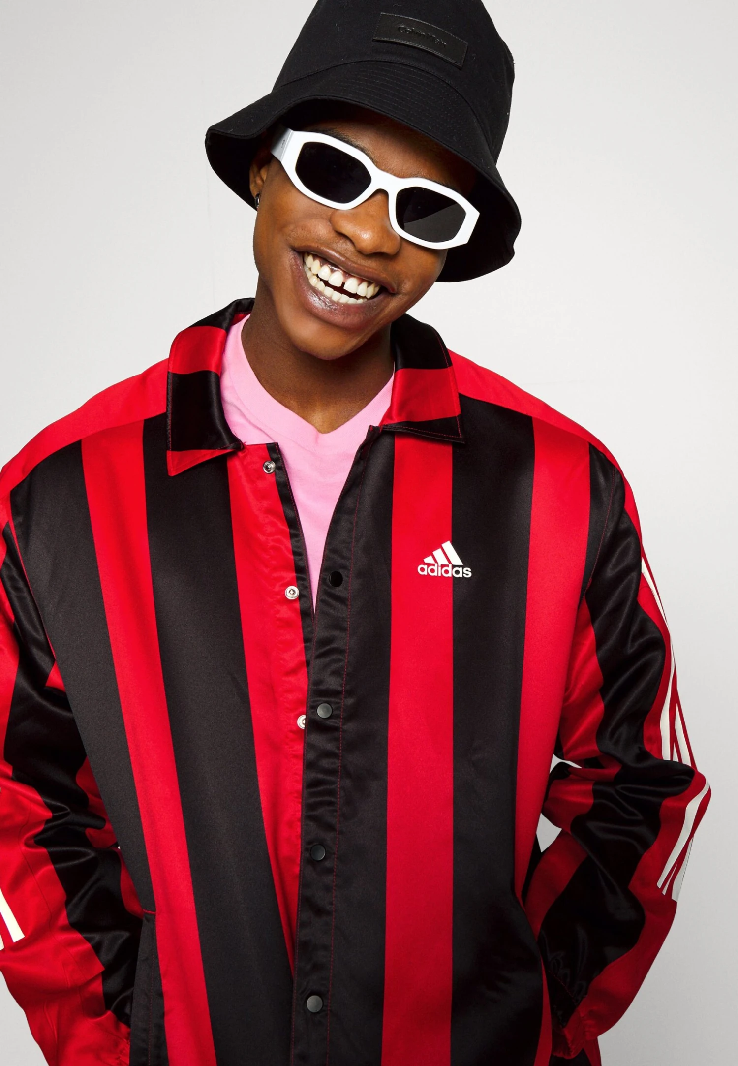 Adidas Sportswear Xpress- Summer Jacket - Better Scarlet - Image 4