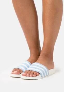 Adidas Originals Adilette - Mules - Clear Sky/Cloud White/Off White