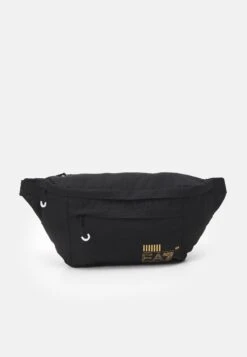 EA7 Emporio Armani Train Core Maxi Sling Bag Unisex - Bum Bag - Black/Gold