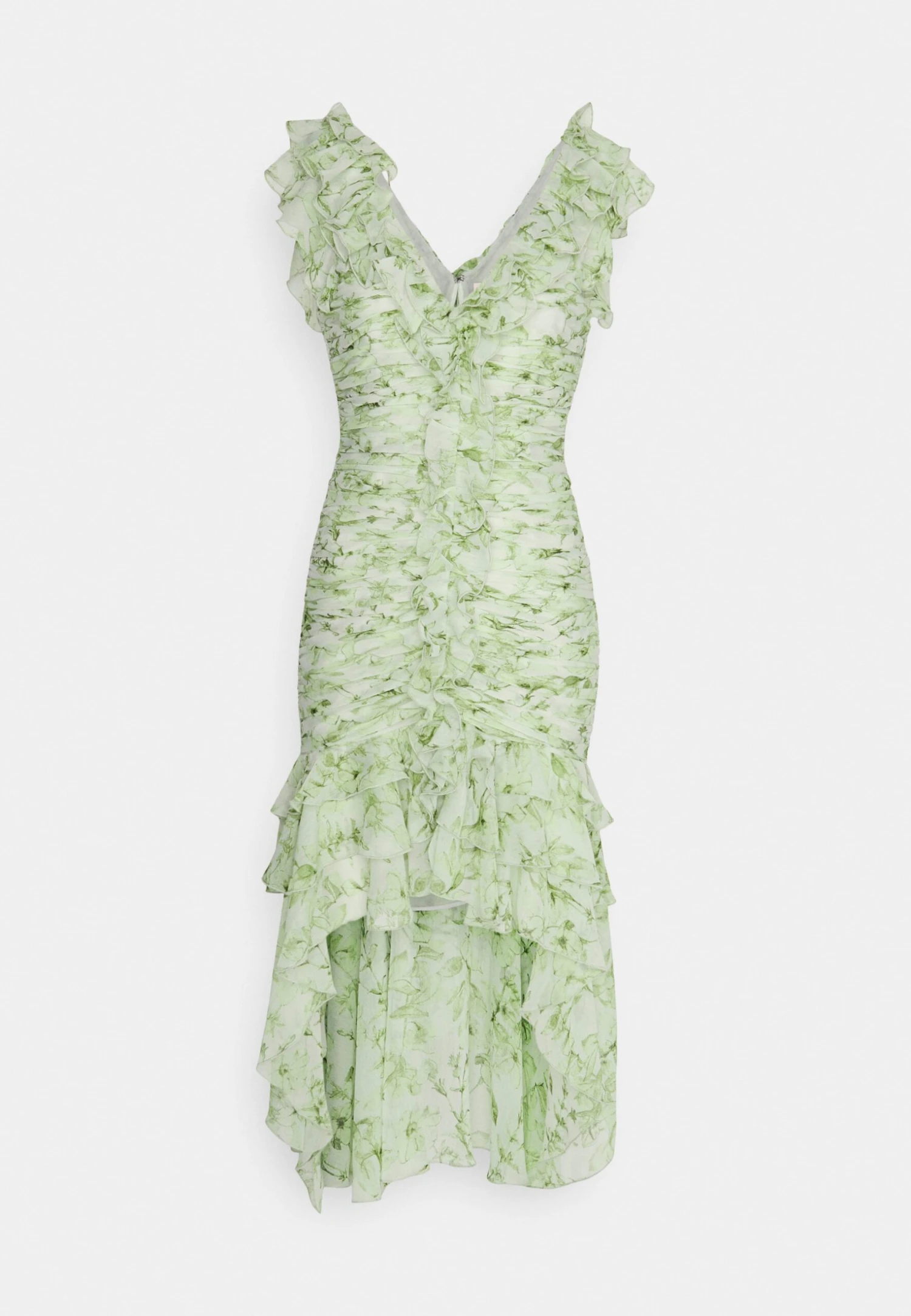 Cinq A Sept Portra Dress - Cocktail Dress / Party Dress - Faded Mint Multi - Image 6