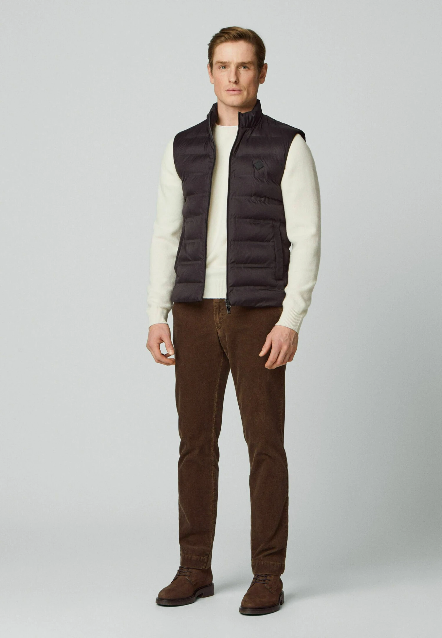 Hackett London Lw- Waistcoat - Black - Image 2