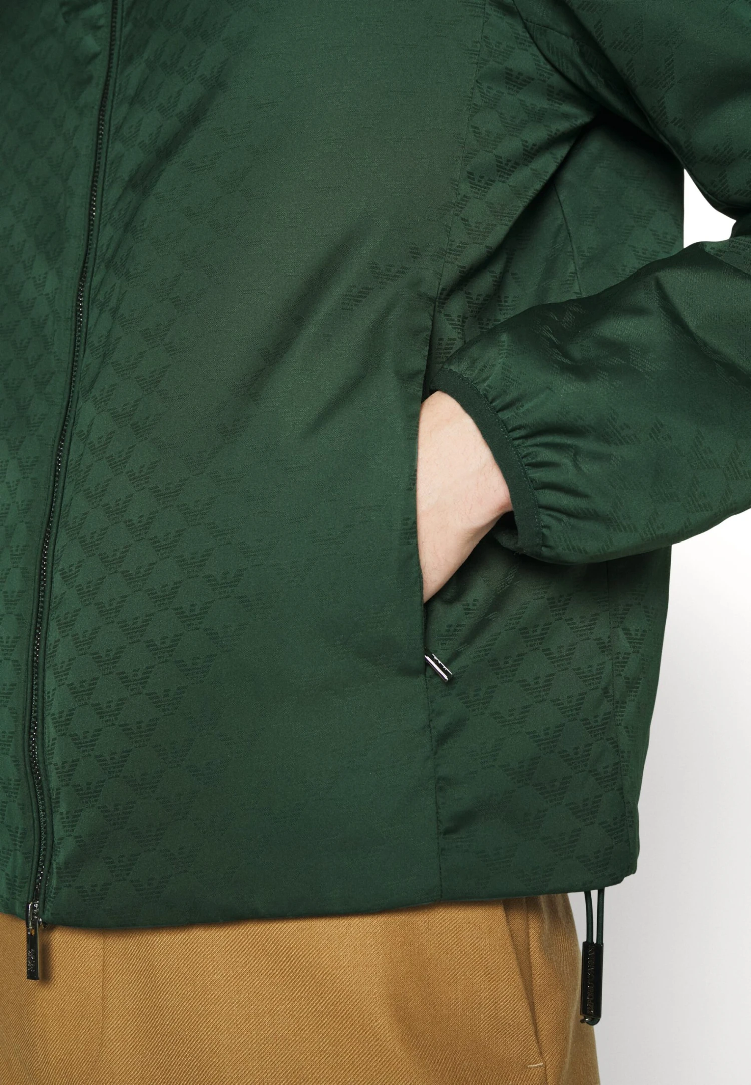 Emporio Armani Blouson Jacket - Light Jacket - Scarab - Image 6