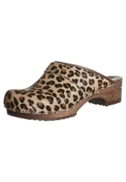 Sanita Caroline Open - Clogs - Brown Leopard