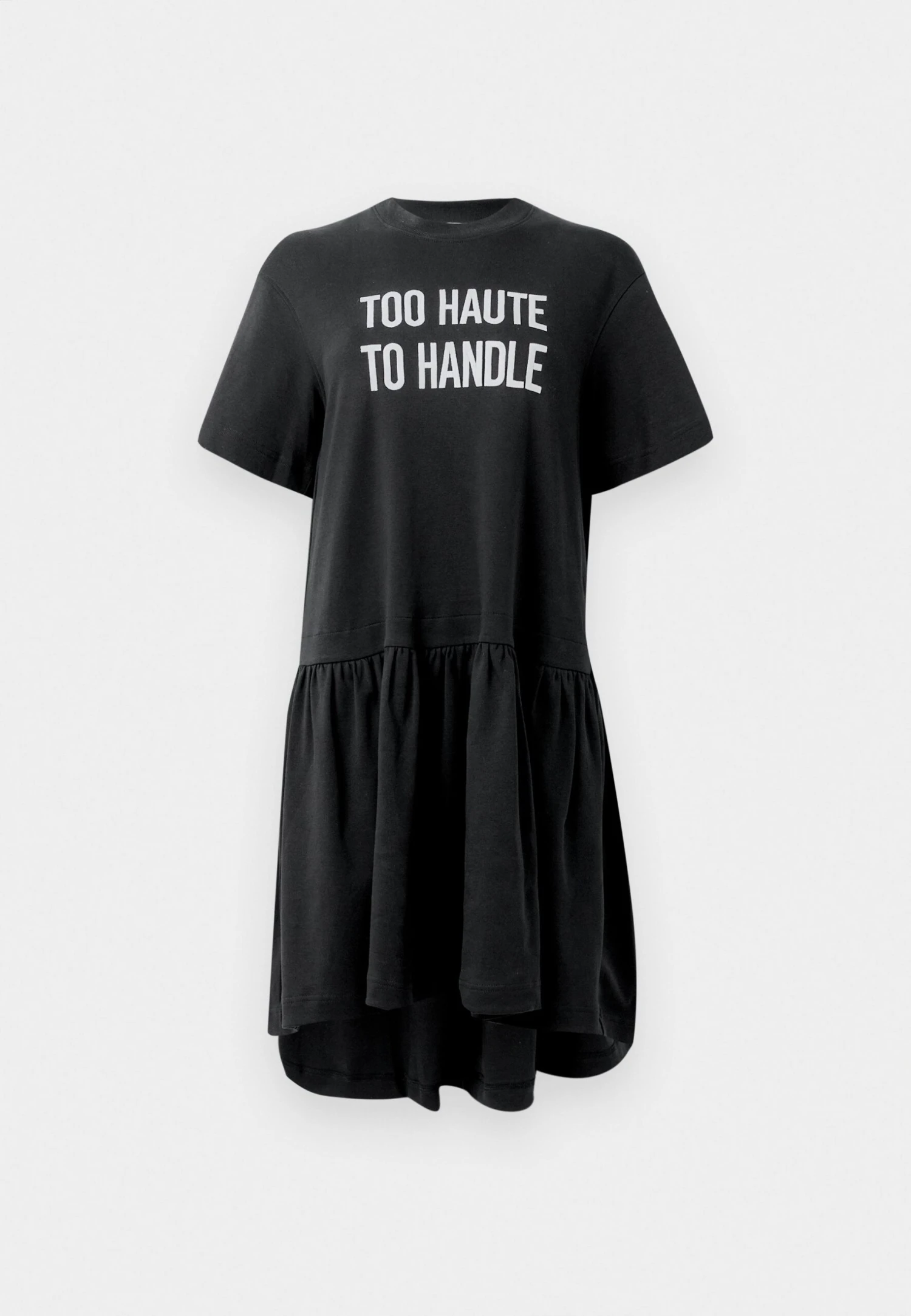 MOSCHINO TOO HAUTE TO HANDLE DRESS - Jersey Dress - Black - Image 6