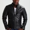 Schott Joe - Leather Jacket - Black