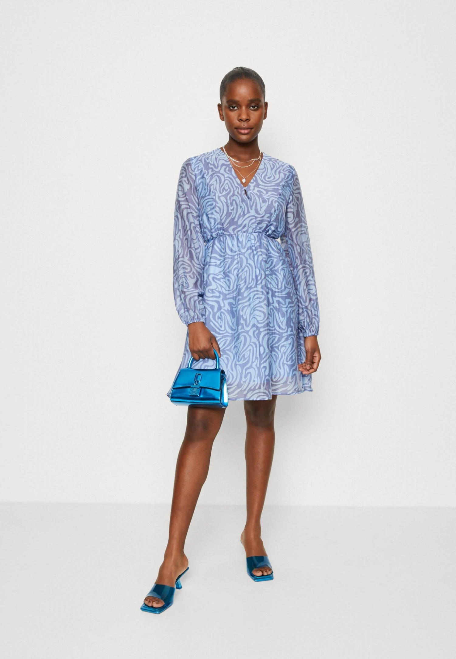 B.young Byhini Dress - Cocktail Dress / Party Dress - Stonewash Mix - Image 2