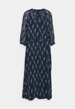 Vero Moda Tall Vmsara Sleeve Dress- Maxi Dress - Navy Blazer/Sara