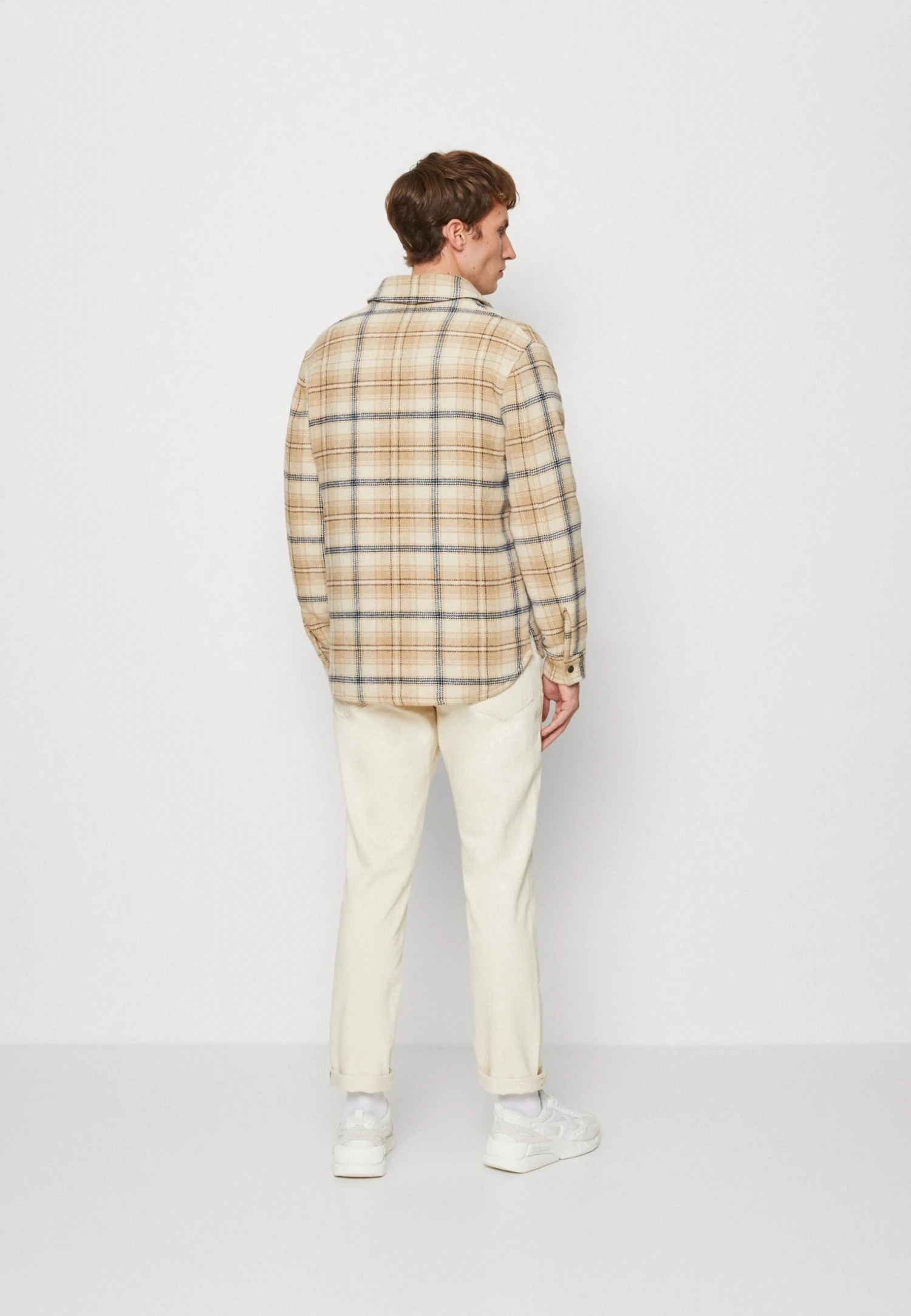 Selected Homme Slhpan Shacket - Light Jacket - Incense/Blue - Image 3