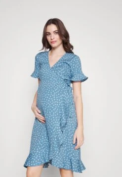 ONLY MATERNITY Olivia Wrap Wvn Np - Day Dress - Allure/Fiona Ditsy