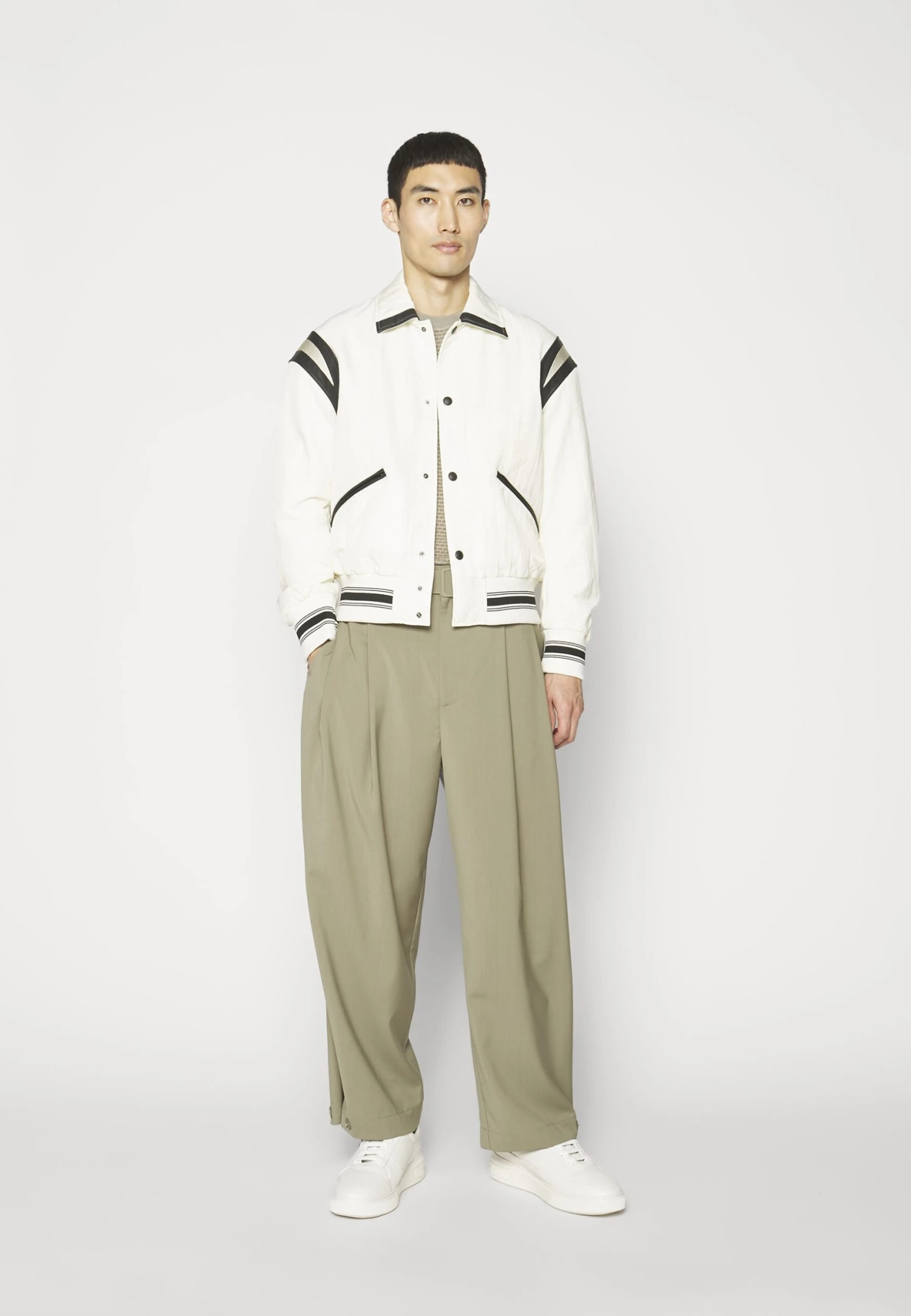 Emporio Armani Bomber Jacket - Vaniglia - Image 5