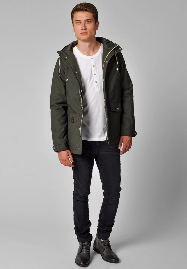 Revolution Heavy - Winter Jacket - Oliv - Image 2