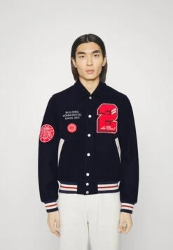 Les Deux Varsity Jacket - Bomber Jacket - Dark Navy