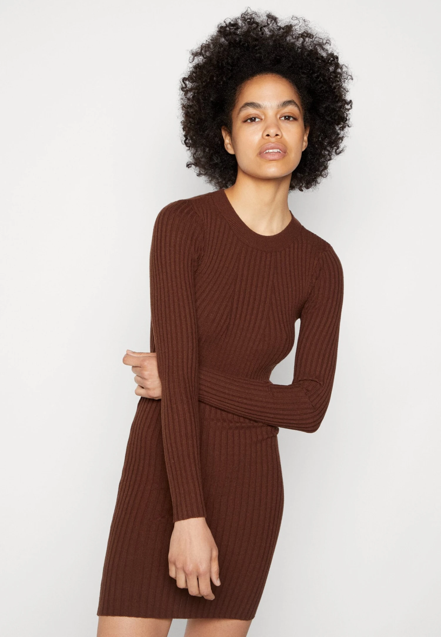 Pieces Pccrista O Neck Dress - Jumper Dress - Image 4