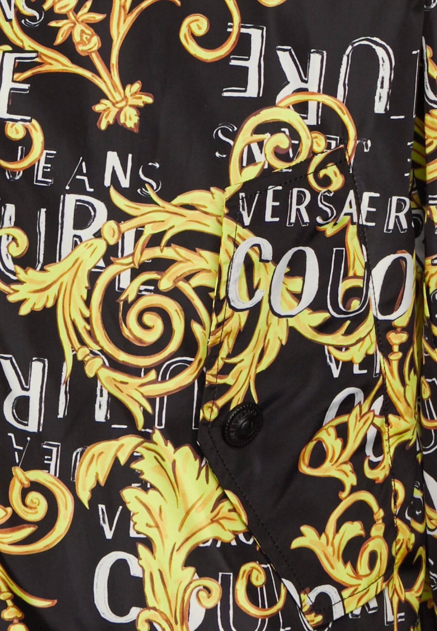 Logo- Bomber Jacket - Black/Gold - Image 6