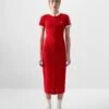 Adidas Originals DRESS - Jumper Dress - Better Scarlet