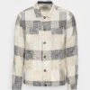 Scotch & Soda Check Overshirt - Summer Jacket - Blue