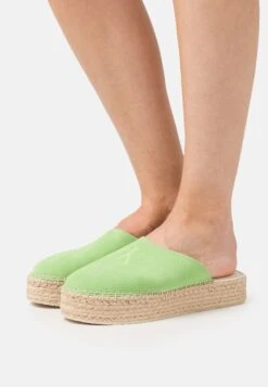 Calvin Klein Jeans Flatform Rope Su Con - Mules - Live Mist