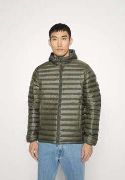 Pyrenex Bruce Hooded - Down Jacket - Deep Khaki