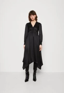 AllSaints Estelle Dress - Cocktail Dress / Party Dress - Black