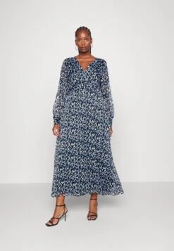 Vifalia Wrap Dress - Maxi Dress - Mazarine Blue